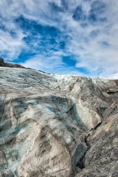 Mendenhall Glacier near Juneau, Alaska