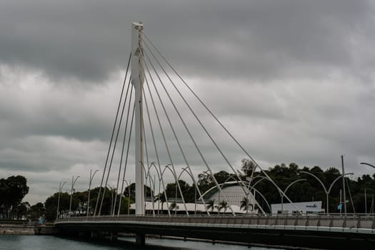 Short Vehicle Bridge Across Ocean