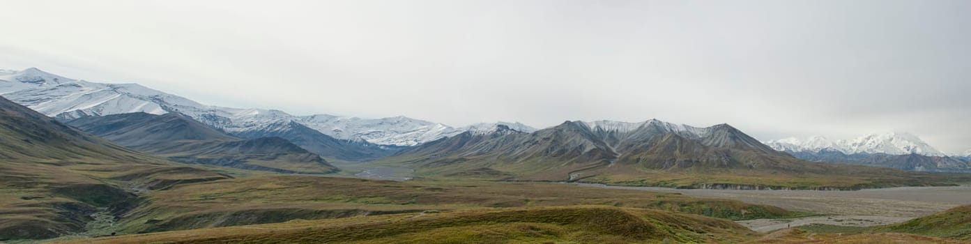 Alaska Denali Park Mount Mc Kinley panorama