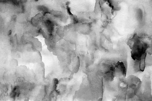 Black and white monochrome watercolor texture