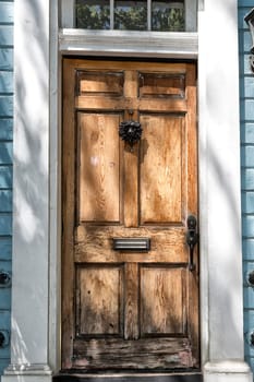 wood door in Washington Georgetown