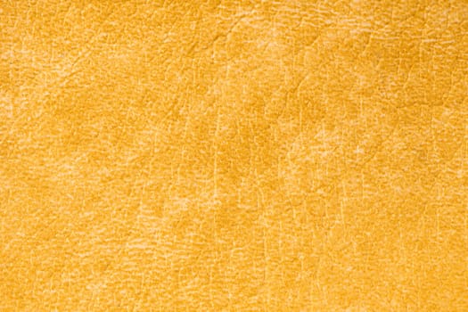 Yellow artificial leather texture background.