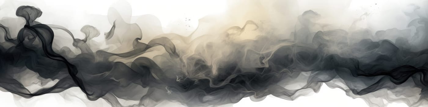 Darkness smoke visible suspension of carbon or other particles in air, typically one emitted from a burning substance as banner