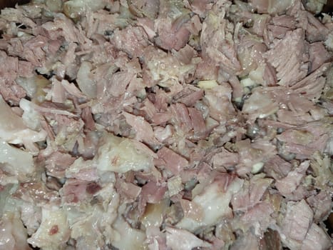 Pork jellied meat with the garlic