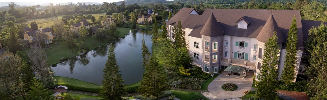 Khao yai european castle style in thailand, south east asia