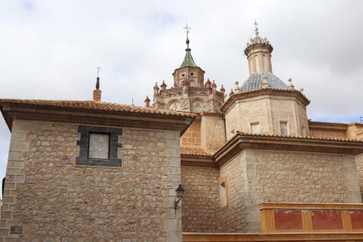 Detail of the Cathedral of Santa Maria de Mediavilla, Teruel, Aragon, Spain