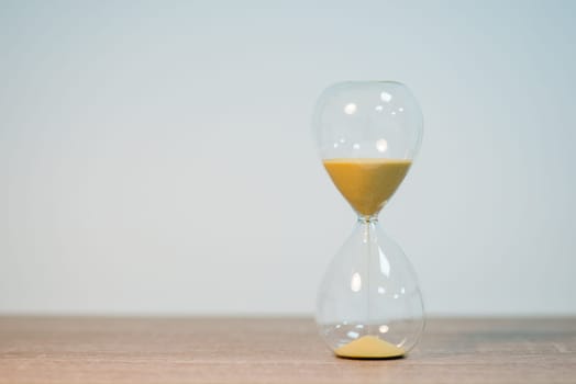Sand timer, sand clock or hourglass for measuring time periods