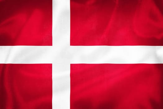 Grunge 3D illustration of Denmark flag, concept of Denmark 