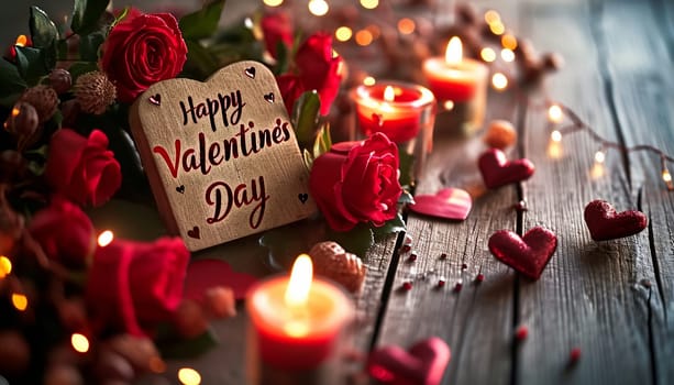 A wonderful festive background for Valentines day. High quality photo