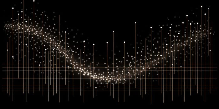 Abstract Techno Wave: A Futuristic Journey into Data Science.