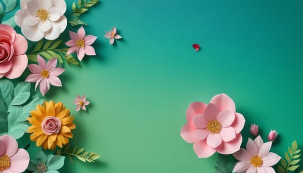 A wonderful festive background for Valentine's day, flower,pink flower,gradient,starry background,leaf,white flower,pink rose,green background,red flower,yellow flower,purple flower,orange flower,blue gradient background