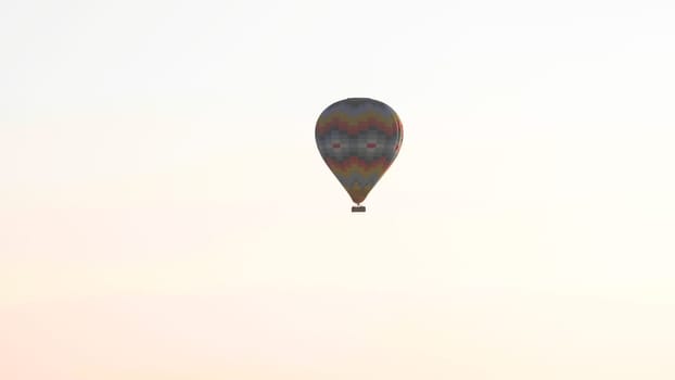 Colorful balloons at sunrise in Cappadocia. Turkey