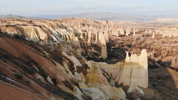 World Heritage, Cappadocia, Gereme, Turkey Beautiful mountains of volcanic origin