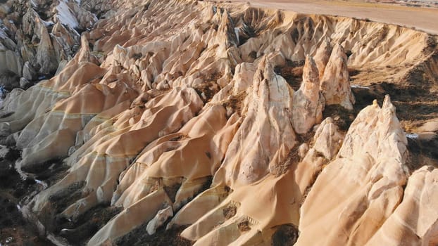 World Heritage, Cappadocia, Gereme, Turkey Beautiful mountains of volcanic origin