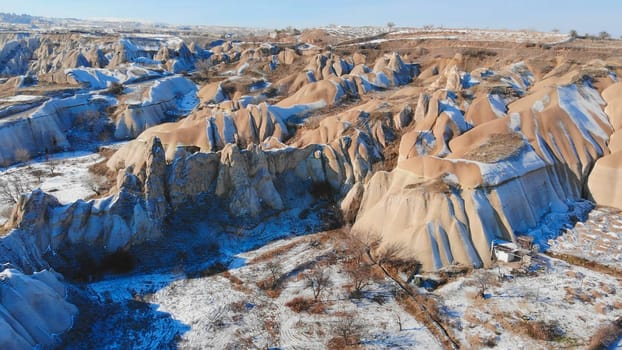 World Heritage, Cappadocia, Gereme, Turkey Beautiful mountains of volcanic origin