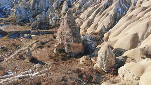 World Heritage, Cappadocia, Gereme, Turkey Beautiful mountains of volcanic origin