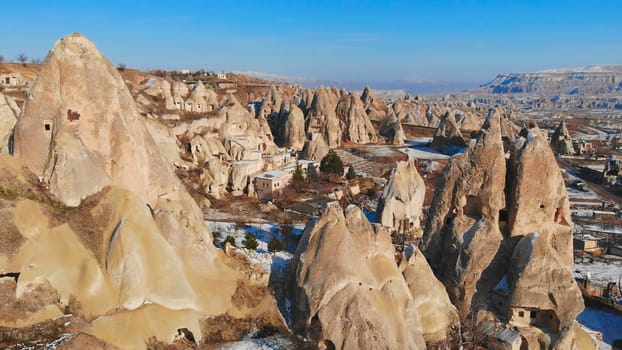 World Heritage, Cappadocia, Gereme, Turkey Beautiful mountains of volcanic origin