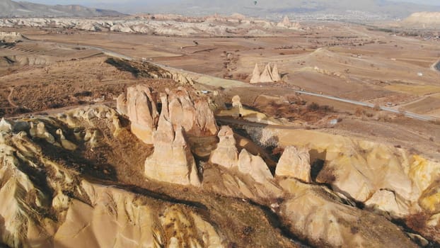 World Heritage, Cappadocia, Gereme, Turkey Beautiful mountains of volcanic origin