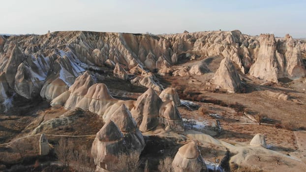 World Heritage, Cappadocia, Gereme, Turkey Beautiful mountains of volcanic origin