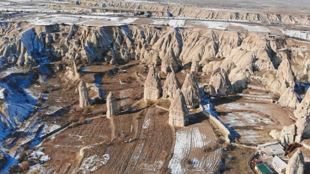 World Heritage, Cappadocia, Gereme, Turkey Beautiful mountains of volcanic origin