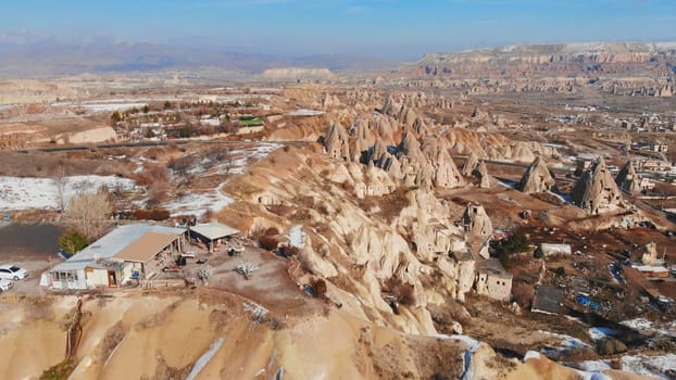 World Heritage, Cappadocia, Gereme, Turkey Beautiful mountains of volcanic origin