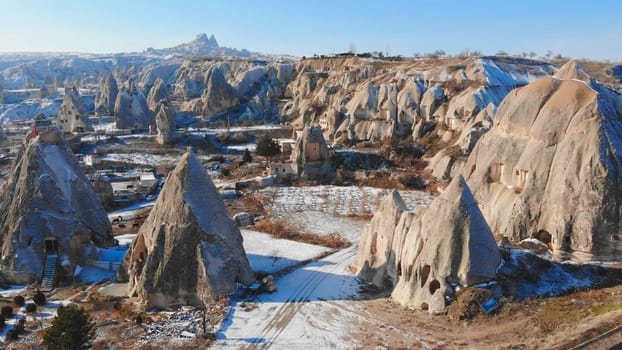 World Heritage, Cappadocia, Gereme, Turkey Beautiful mountains of volcanic origin