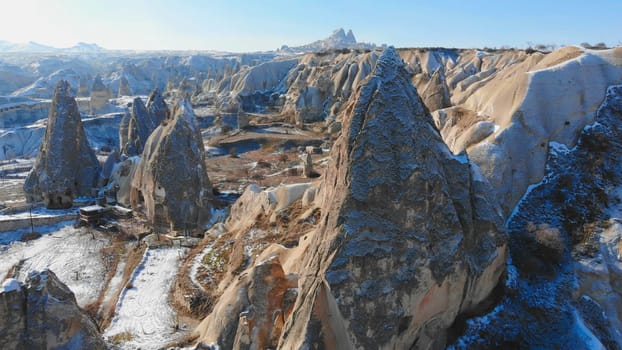 World Heritage, Cappadocia, Gereme, Turkey Beautiful mountains of volcanic origin