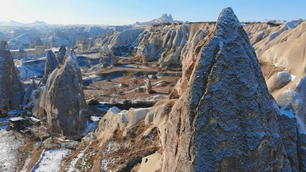 World Heritage, Cappadocia, Gereme, Turkey Beautiful mountains of volcanic origin