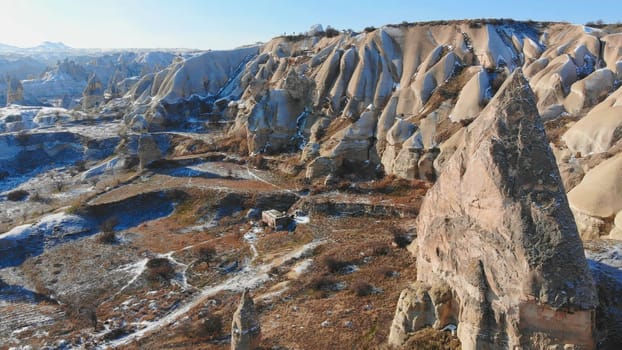 World Heritage, Cappadocia, Gereme, Turkey Beautiful mountains of volcanic origin