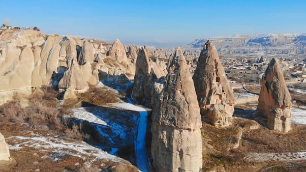 World Heritage, Cappadocia, Gereme, Turkey Beautiful mountains of volcanic origin