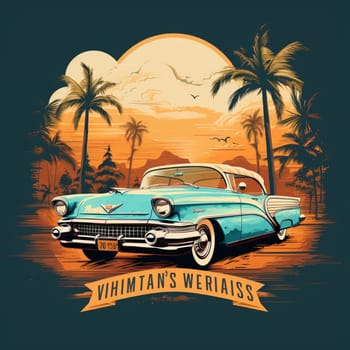 Indulge in the nostalgia and history of a bygone era with this captivating image of a vintage car. Exemplifying the essence of the past, this artwork beautifully captures the sentiment and legacy of a time long gone. With its striking art style and attention to detail, it transports you back to an era of classic automobiles and the stories they hold.