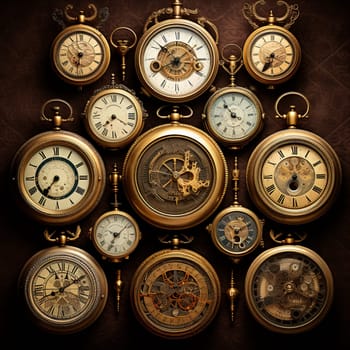 Discover the timeless beauty of a vintage clocks collection as the guardians of history. Each clock represents a different decade, showcasing the unique design and craftsmanship of its era. From the elegant art deco style of the 1920s to the sleek and minimalist aesthetics of the 1960s, these clocks serve as reminders of the past and keepers of time.