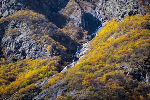 Autumn landscapes in the mountains are the embodiment of the beauty and harmony of nature