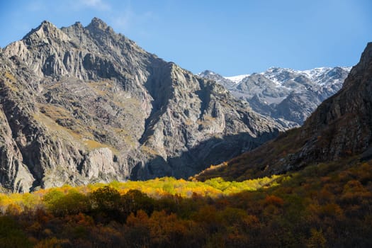 Autumn landscapes in the mountains are the embodiment of the beauty and harmony of nature