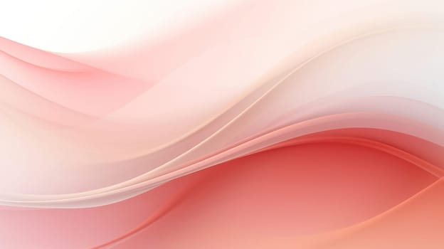 Abstract Pink Wave: A Smooth Design Wallpaper with Elegant Curve, Light, and Soft Color Texture.
