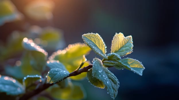 Lush green leaves in a summer garden, a testament to the vibrant beauty of nature. A serene backdrop, perfect for conveying the essence of eco friendly living.