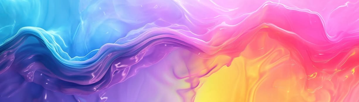 Abstract gradient background in vibrant colors. Multicolor, versatile backdrop for any creative project or design. Pink, blue, purple. Generative AI