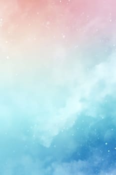 Abstract gradient background in pastel colors. Winter, snow theme. Peaceful and versatile backdrop for any creative project or design. Pink, blue, soft hues. Generative AI