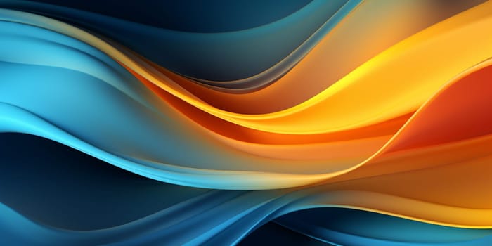 blue and orange abstract background. High quality photo