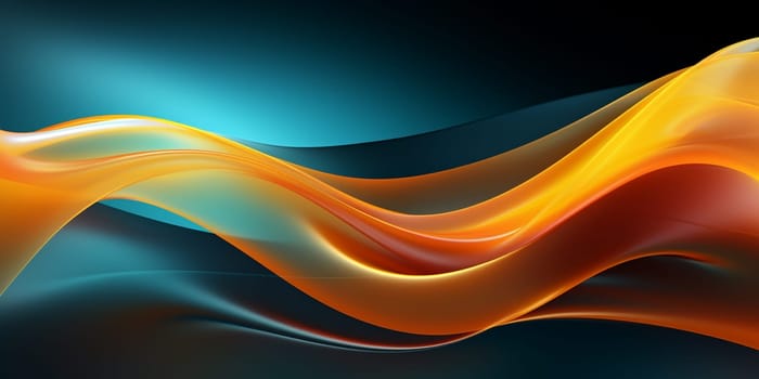 blue and orange abstract background. High quality photo