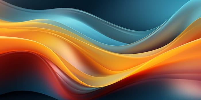 blue and orange abstract background. High quality photo