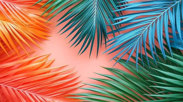 Vibrant tropical allure. Exotic pattern with lush jungle plants and tropical leaves. Transform your design with the vivid colors of natures tropical beauty.