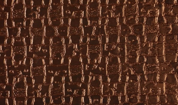 Artificial textured leather background synthetics closeup macro