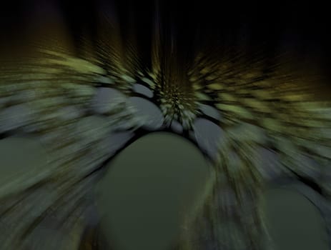 Imaginatory lush fractal texture image abstract background