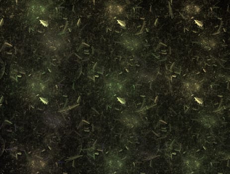 Imaginatory lush fractal texture image abstract background