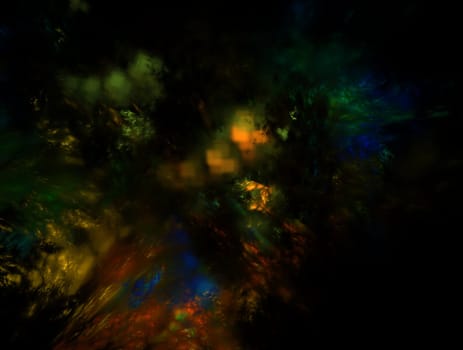 Imaginatory lush fractal texture image abstract background