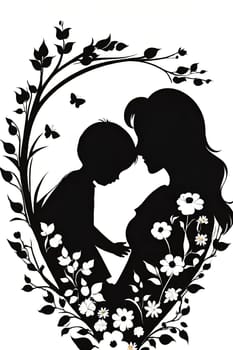 Mother's Day concept. Memories that reflect the loving bond between mothers and their children in a visual feast. An unforgettable celebration atmosphere.Mother and Child. Mother's Day with a Visual Feast.