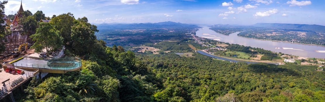 Skywalk Wat Pha Tak Suea in Nong Khai, Thailand, south east asia