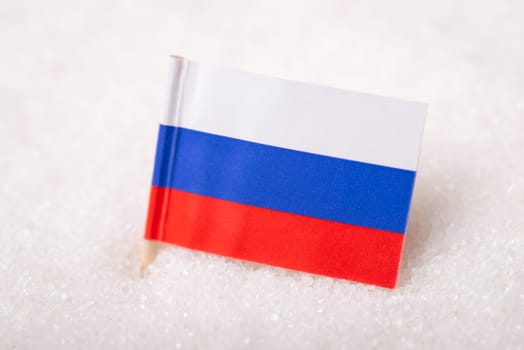 Making sugar in Russia concept