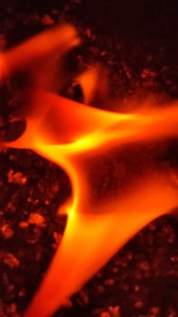 orange flame fire, background texture. High quality photo